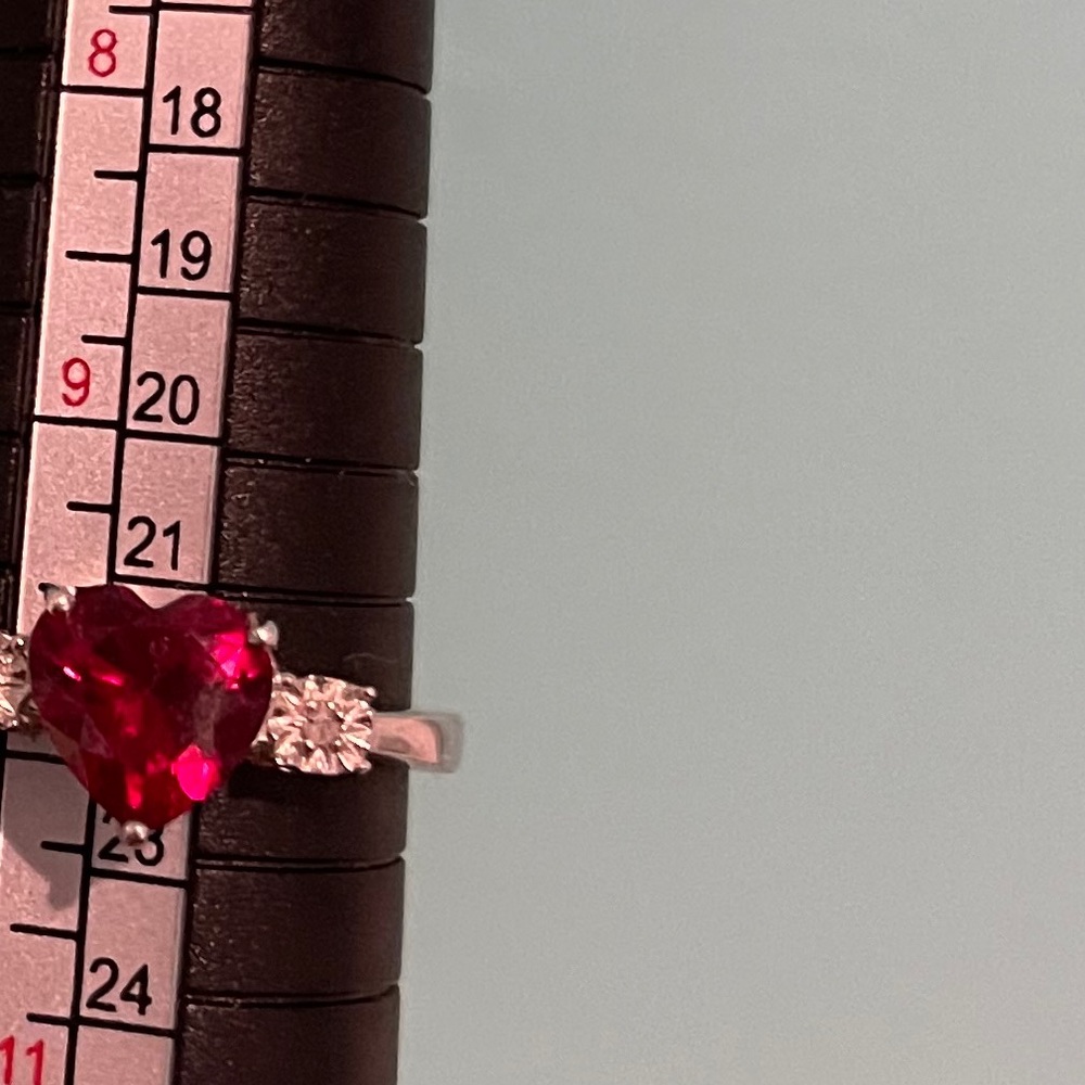Size 10 Ruby Ring! - Picture 3 of 4